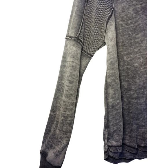 Marc New York Womens Pullover Long Sleeve Vintage Washed Sweatshirt Gray Medium - Picture 9 of 16